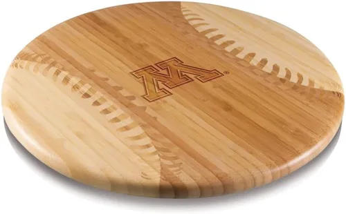Vista 23 de PICNIC TIME NCAA Arizona Wildcats Homerun! Bamboo Cutting Board with Team Logo