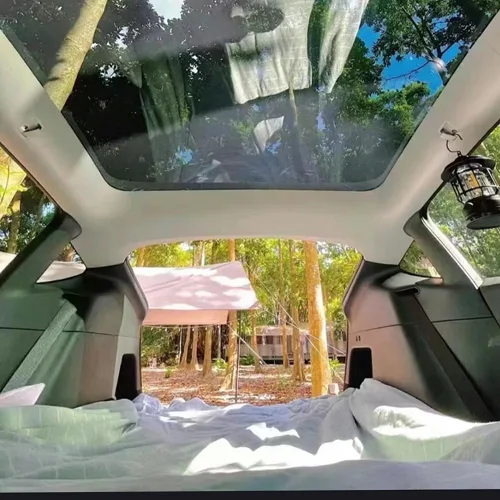 Vista 5 de TANOLA TESBEAUTY - Colchón de campamento mejorado 2025 2026 Juniper My para Tesla Model Y Tesla Model X, espuma viscoelástica de alta densidad