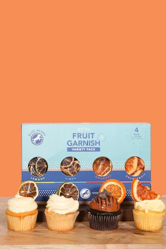 Vista 3 de BlueHenry Paquete variado de guarnición de frutas secas - Naranja, lima, limón y pomelo - 2 onzas cada uno