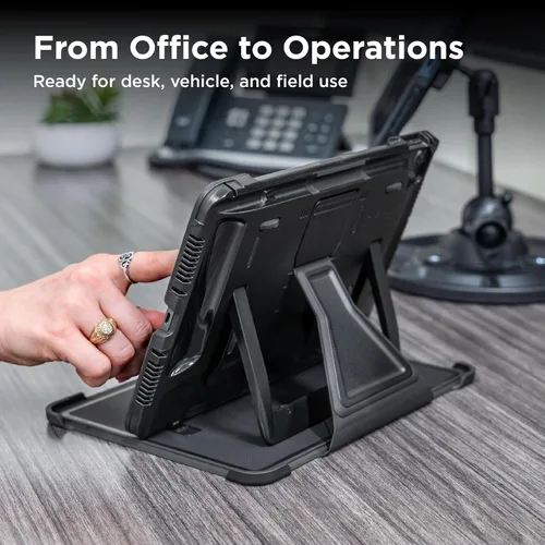 Vista 8 de PIVOT A20A Atlas - Funda resistente para iPad, grado militar, compatible con iPad Air de 11 pulgadas (M2, M3, M4), Air (4ª a 5ª generación), Pro 11
