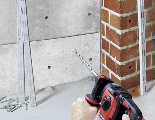 Vista 7 de Broca de martillo giratorio SDS Plus de 1 pulgada x 18 pulgadas, punta de carburo para ladrillo, piedra y hormigón (1 x 18 pulgadas)