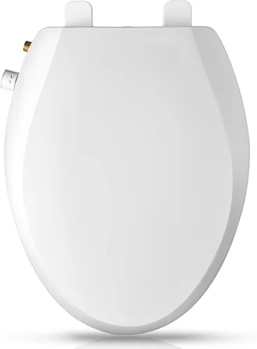 Vista 10 de Clirass Asiento de inodoro alargado con calefacción y luz nocturna, asiento calefactado con tres ajustes de temperatura, cable de alimentación de 70