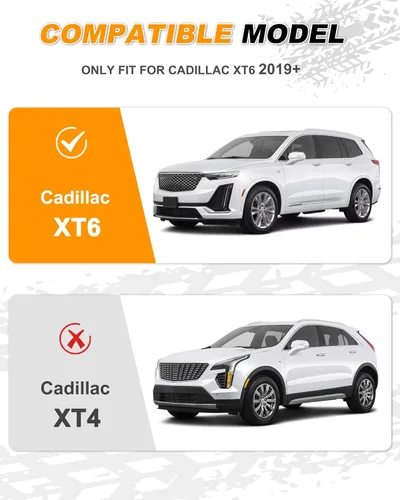 Vista 2 de Snailfly Barras transversales de techo para Cadillac XT6 2020-2025 barras transversales portaequipajes portaequipajes portaequipajes
