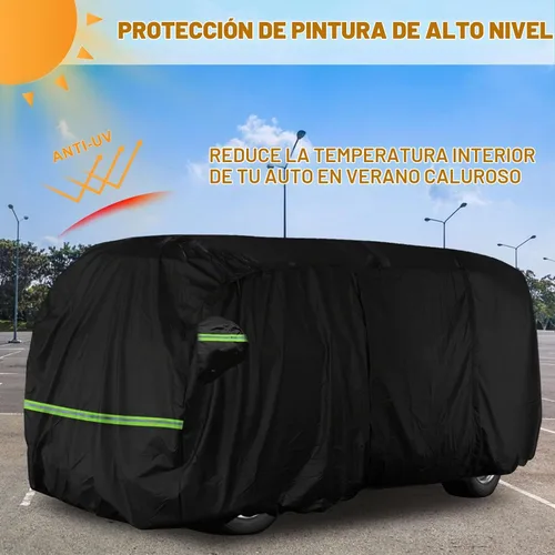 Vista 5 de Funda para coche impermeable para todo tipo de clima, compatible con VW Bus T1 T2 T3 de 1950-1992, Volkswagen Vanagon, funda completa para coche
