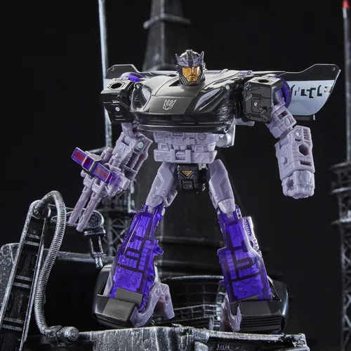 Vista 6 de Transformers Toys Generations War for Cybertron Deluxe WFC-S41 - Figura de barricada – Capítulo de asedio – Adultos y niños a partir de 8 años, 5.5