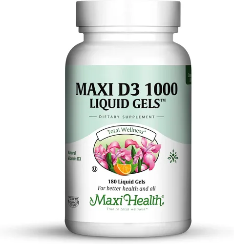Vista 9 de Suplemento dietético de vitamina D3 de 1000 UI - Fácil de tragar - Inodoro e insípido - Apoya la absorción de calcio, la salud inmunológica