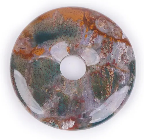 Vista 27 de GEM-Inside Rock Quartz Gemstone Loose Beads Genuine Natural Doubt Pink Ring Crystal Energy Stone Power para aretes colgantes, fabricación de joyas