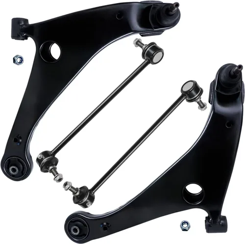 Vista 118 de Detroit Axle - Kit de brazos de control inferiores delanteros para Dodge Dart 2013, 2014, 2015, 2016, 2 brazos de control inferiores con ensamblaje