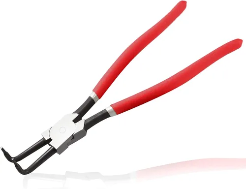 Vista 8 de Alicates de Anillo de Presión de 13 Pulgadas de Servicio Pesado Alicates de Circlip Externos Punta de Mandíbula Recta Diámetro 0.12" para Instalar