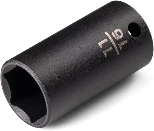 Vista 86 de TEKTON Zócalo de impacto de 6 puntos semiprofundo de 3/8 pulgadas x 1 pulgada SID14025