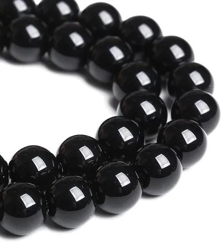 Vista 56 de 88 cuentas de piedra natural africana de piedra de sangre para hacer joyas y pulseras