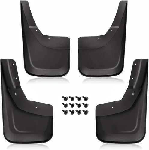 Vista 11 de PIT66 Defensas guardabarros con aletas, Compatible con Honda TRX400 TRX450 Foreman de 1995-2004, 4 piezas de aletas de lodo