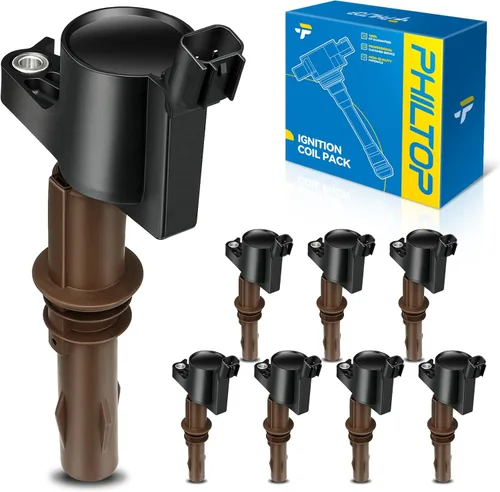 Vista 38 de PHILTOP UF504 Paquete de Bobina de Encendido Compatible con Ram 1500 Classic 2500, Dodge Ram 1500 Charger Challenger Durango, Jeep Grand Cherokee