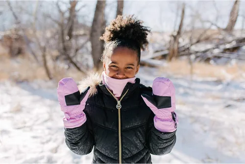 Vista 5 de Guantes para niños pequeños y bebés, guantes impermeables de invierno con aislamiento Thinsulate