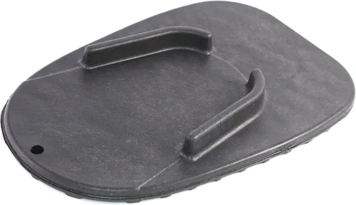 Placa de soporte de motocicleta | Base de placa de soporte para motocicleta motor Dirt Bike perfecta para estacionar en asfalto caliente y Negro