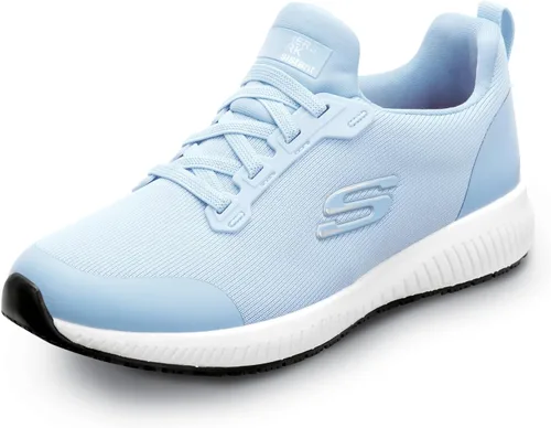 Skechers Work Emma, zapatos de trabajo para mujer, puntera suave, antideslizantes, EH, atléticos sin cordones