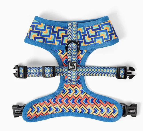 Vista 9 de Lucky Love Dog, Chalecos suaves y reversibles, elegante accesorio para perro (hippie, pequeño)