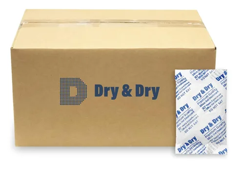 Vista 44 de Dry&Dry, 10 paquetes de 20 gramos de gel de sílice desecante puro prémium, deshumidificadores, tela recargable