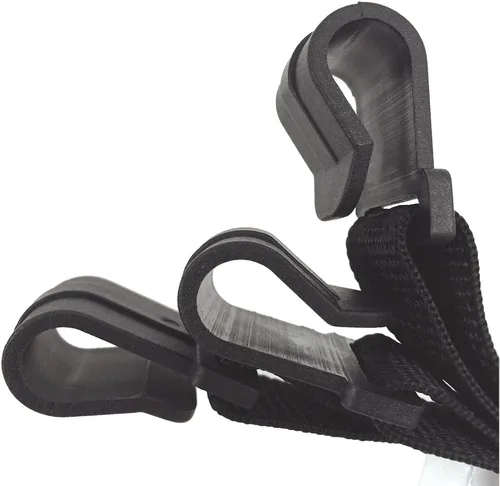 Vista 4 de E-Z UP Pared lateral única, se adapta a patas en ángulo de 12 pies, accesorio de clip de braguero, gris