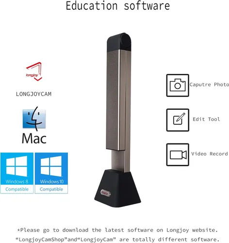 Vista 6 de Serie LV-3800 del escáner de documentos de la cámara HD Digital 8MP A3 USB del documento de la cámara HD Digital