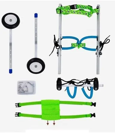 Vista 7 de Adjustable Dog Wheelchair, Suitable for Pets with Inconvenient Hind Legs, Soft Harness, Light Weight and Easy to Assemble
