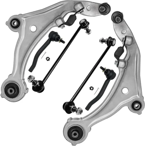 Vista 8 de Detroit Axle - Kit de extremo delantero RWD para Chrysler 300 Dodge Charge Challenger 2011-2019, 2 brazos de control inferiores traseros 2 rótulas