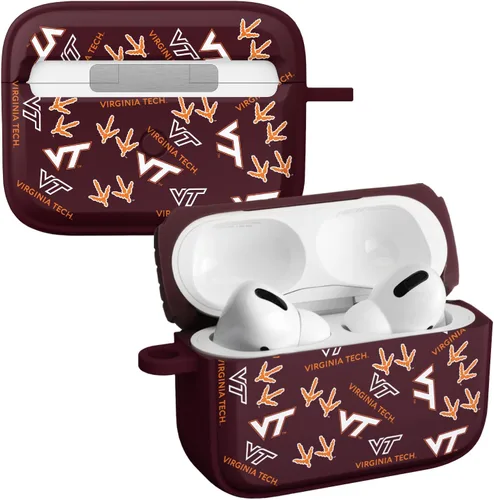 Vista 17 de AFFINITY BANDS Virginia Tech Hokies Camo HDX - Funda compatible con Apple AirPods Generaciones 1 y 2