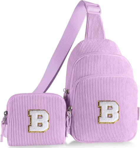 Vista 31 de Riñonera cruzada para niñas, Beige, Small