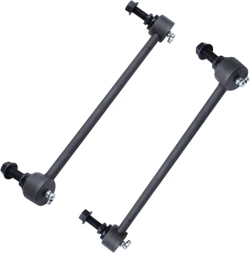 Vista 747 de Detroit Axle - Kit de suspensión delantera de 10 piezas para Hyundai Accent 2006-2011, 2 brazos de control inferiores, 4 barras de acoplamiento