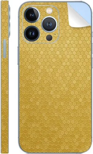 Vista 38 de SopiGuard Skin adhesivo para iPhone 14 Pro, envoltura de cuerpo completo, precisión de borde a borde (Bloodstain)