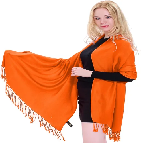 Vista 2 de CJ Apparel Solid Color Design Shawl Seconds Scarf Wrap Stole Throw Head Wrap Face Cover Pashmina NEW