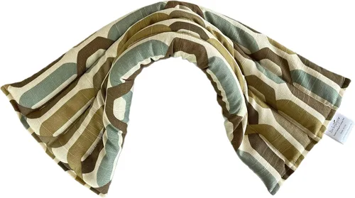 Vista 8 de Sacksy Thyme Almohadilla térmica para microondas para dolor de espalda, calambres, alivio de la artritis, almohadilla térmica con terapia de calor