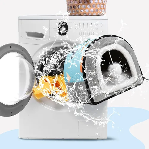 Vista 7 de Pet Soft Refugio para Cobayas, Cama Lavable para Cobayas Cómoda Casa Cueva para Animales Pequeños Accesorios para Conejos, Hámsteres, Ratas