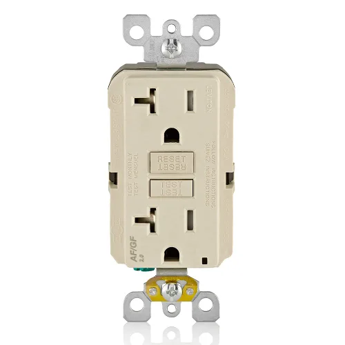 Vista 9 de Leviton Combinación GFCI de autoprueba SmartlockPro de 15 A con USB tipo A y tipo C en pared, cargador USB para teléfonos inteligentes y tabletas