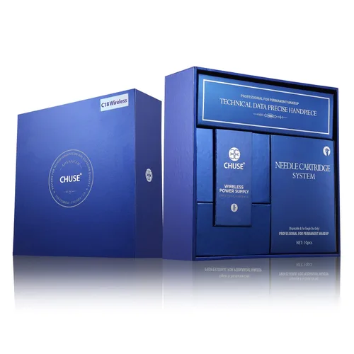 Vista 7 de CHUSE C18 Maquillaje Permanente Inalámbrico PMU Tatuaje Microblading Máquina Kit Suministros para Cejas Eyeliner Labios