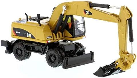 Vista 2 de Para CAT M318D Rueda Excavadora Estaño Caja Versión 1/87 DIECAST Modelo CAR Truck