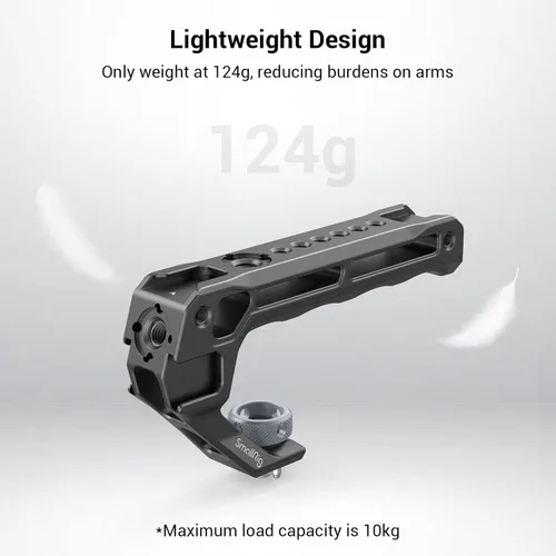 Vista 3 de SmallRig Asa superior con pasadores de localización de 3/8 "-16 para agarre ARRI para jaula de cámara, equipo de video universal con 5 adaptadores