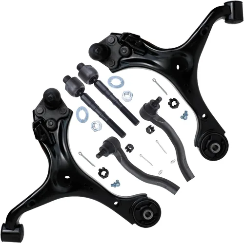 Vista 133 de Detroit Axle - Kit de extremo delantero RWD para Chrysler 300 Dodge Charge Challenger 2011-2019, 2 brazos de control inferiores traseros 2 rótulas