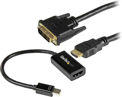 Vista 3 de StarTech.com Cable Mini DisplayPort a DVI de 6 pies (5.9 ft) - Cable adaptador activo Mini DP a DVI - Video de 1080p - mDP 1.2 a DVI-D Single Link