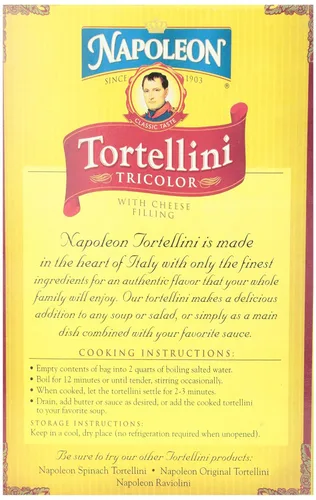 Vista 3 de Napoleon Tortellini tricolor, 8 oz