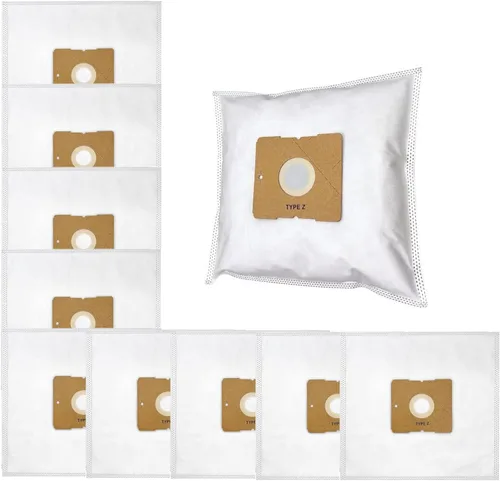 Paquete de 10 bolsas de vacío HEPA tipo Z aptas para Riccar Moonlight, Sunburst y Pizzazz, para aspiradora Simplicity Jack, Jill y Snap Canister,