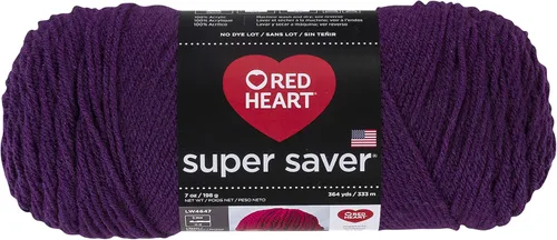 Vista 5 de Red Heart Super Saver - Ovillo de estambre, Aran Fleck
