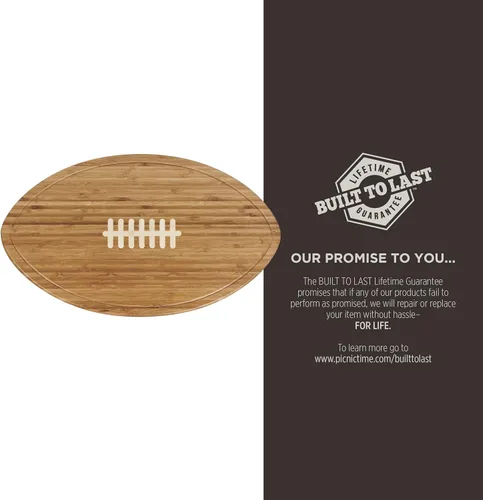 Vista 6 de PICNIC TIME NFL Kickoff Football Cheese Board