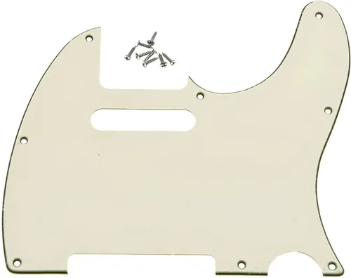 Vista 6 de KAISH Carcasa de 8 agujeros estilo Tele para guitarra TL con orificios para tornillos de montaje de pastilla para Tele/Telecaster Nácar de perla