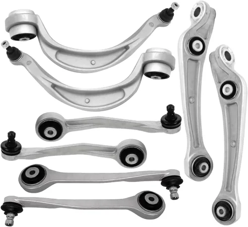 Vista 83 de Detroit Axle - Kit de brazos de control delanteros 2WD de 8 piezas para Ford F-150 Lincoln Mark LT 05-08, 4 brazos de control superior e inferior