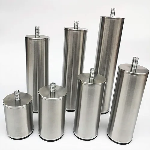 Vista 3 de Varilla roscada M10 de acero inoxidable cepillado sólido para muebles, patas de sofá de metal, patas de cama, patas de gabinete de cocina, baño