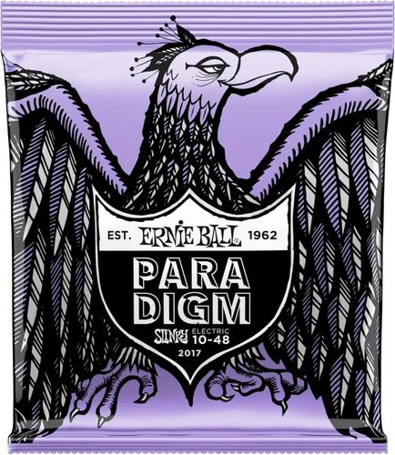 Vista 9 de Ernie Ball 2015 Paradigm cuerdas de guitarra eléctrica, parte superior ceñida, parte inferior gruesa