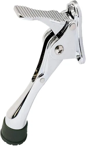 Vista 22 de Tope de puerta One Touch Kickdown, soporte de puerta, topes de puerta resistentes, parte inferior de la puerta, puntas de goma ajustables en altura