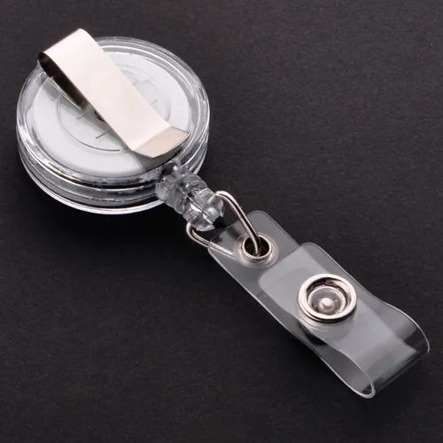 Vista 2 de GOGO 1000/Pack Ronda Venta al por mayor Carretes de cordón de soporte de insignia de enfermería - Negro sólido