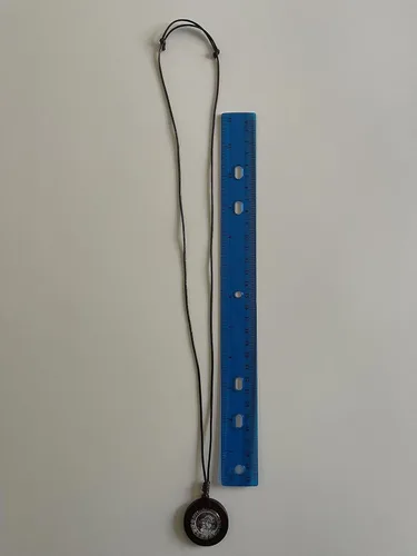 Vista 3 de Collar maya y collar azteca, joyería mexicana, calendario maya, arte colgante